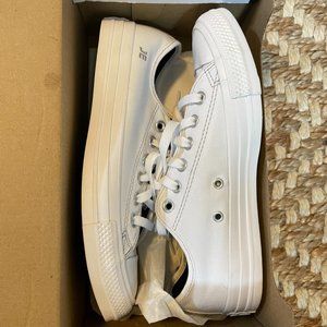 All White Converse